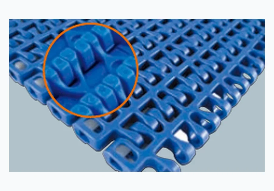Open grid modular belt
