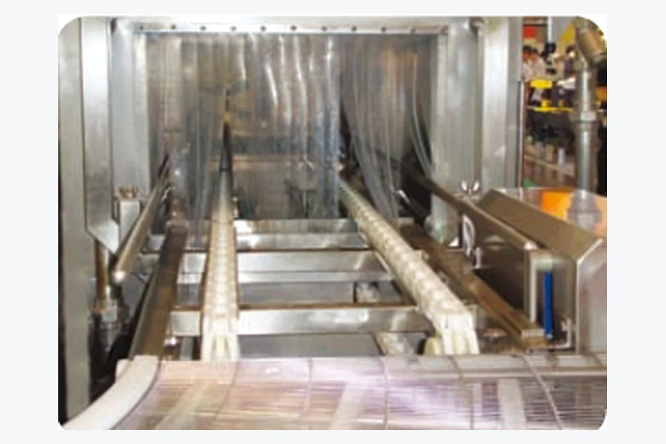 Washing and drainage conveyor application